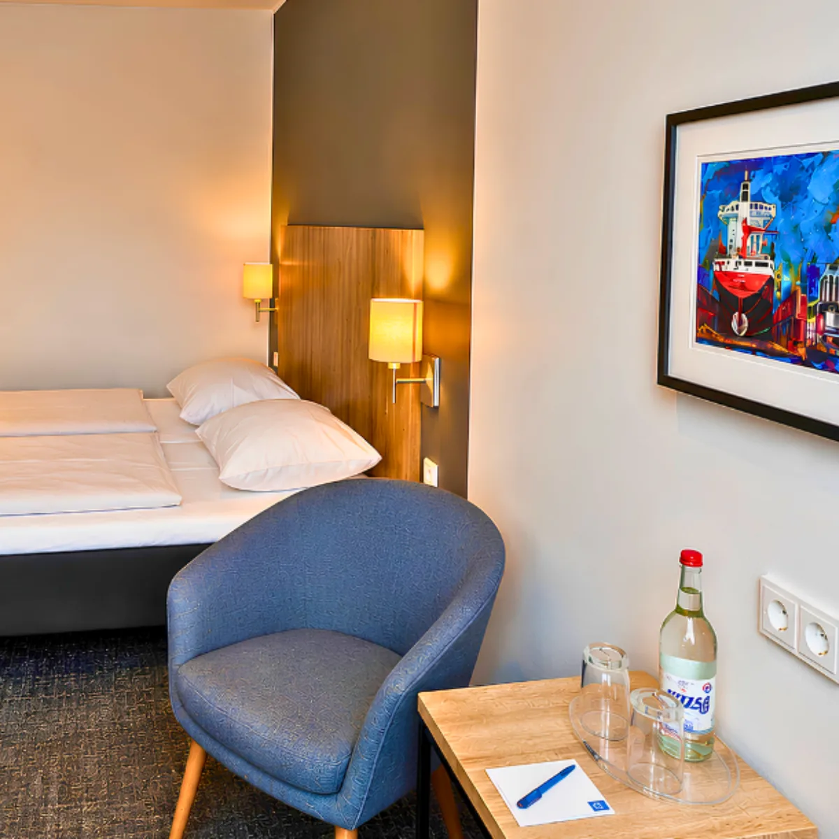 Doppelzimmer im EGON Hotel